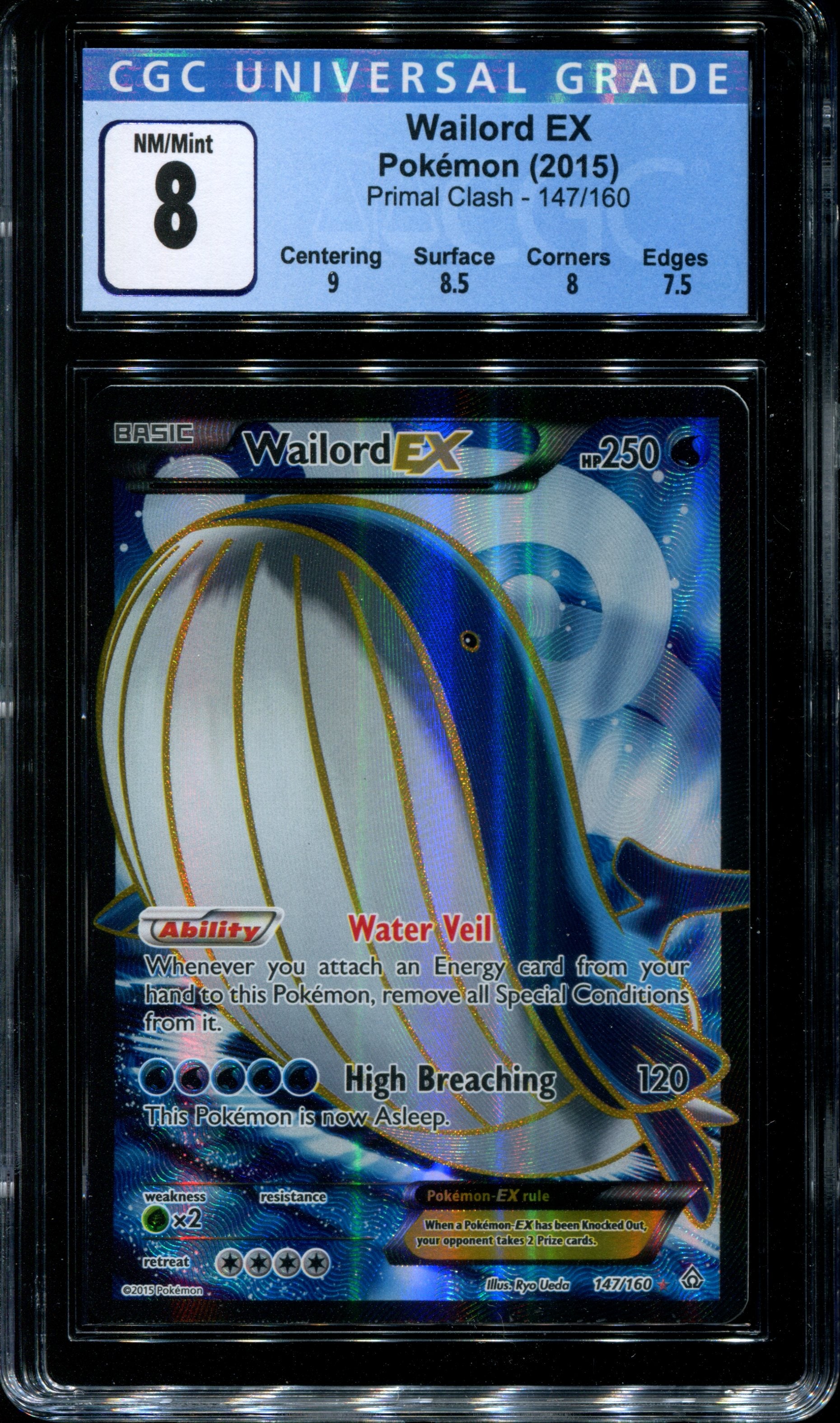 Wailord ex CGC outlets 8