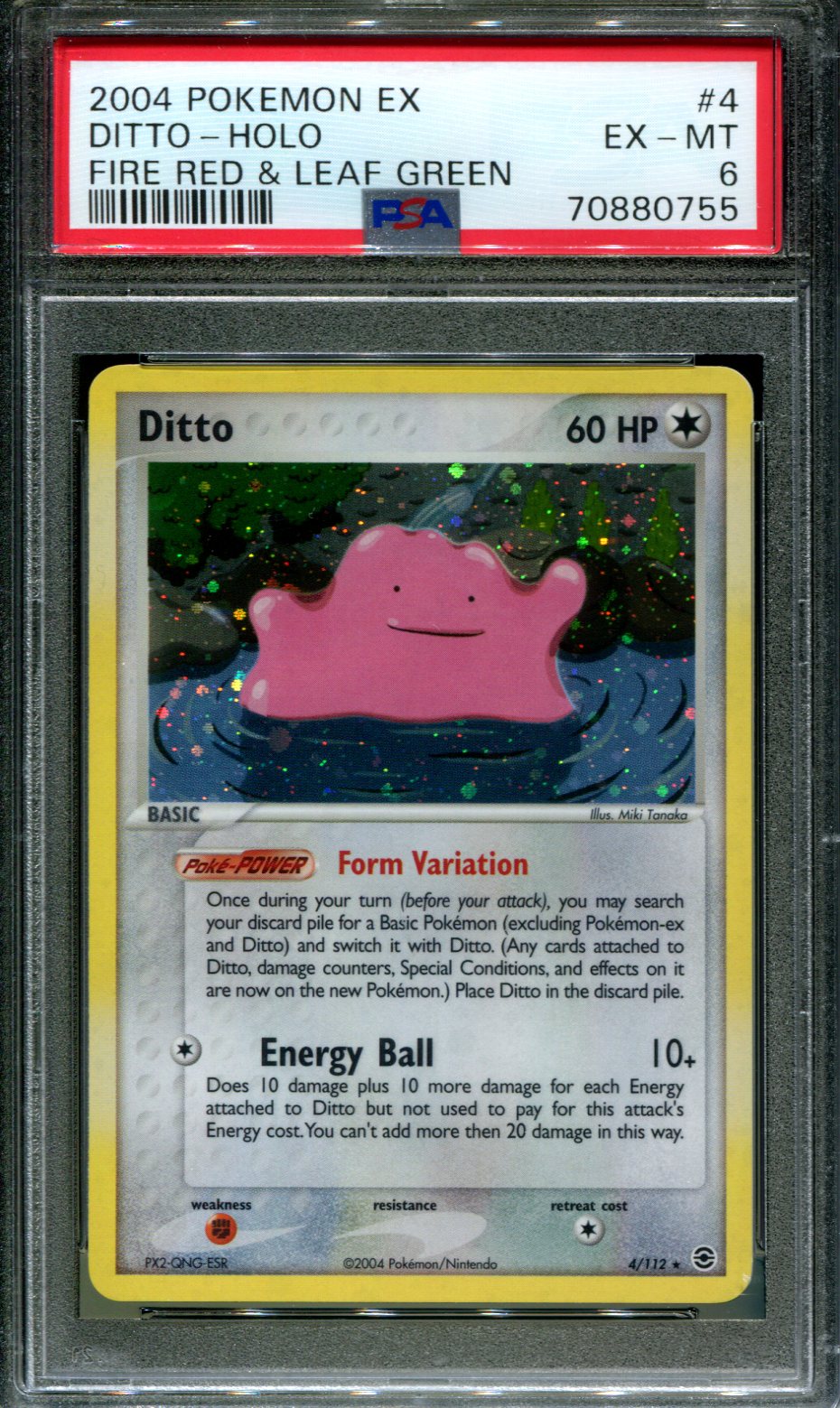 Ditto - 4/112 - Holo Rare