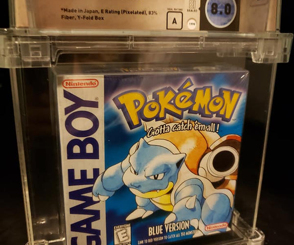 Brand New Sealed Pokemon Fire Red Nintendo Gameboy WATA Graded 8.0 A