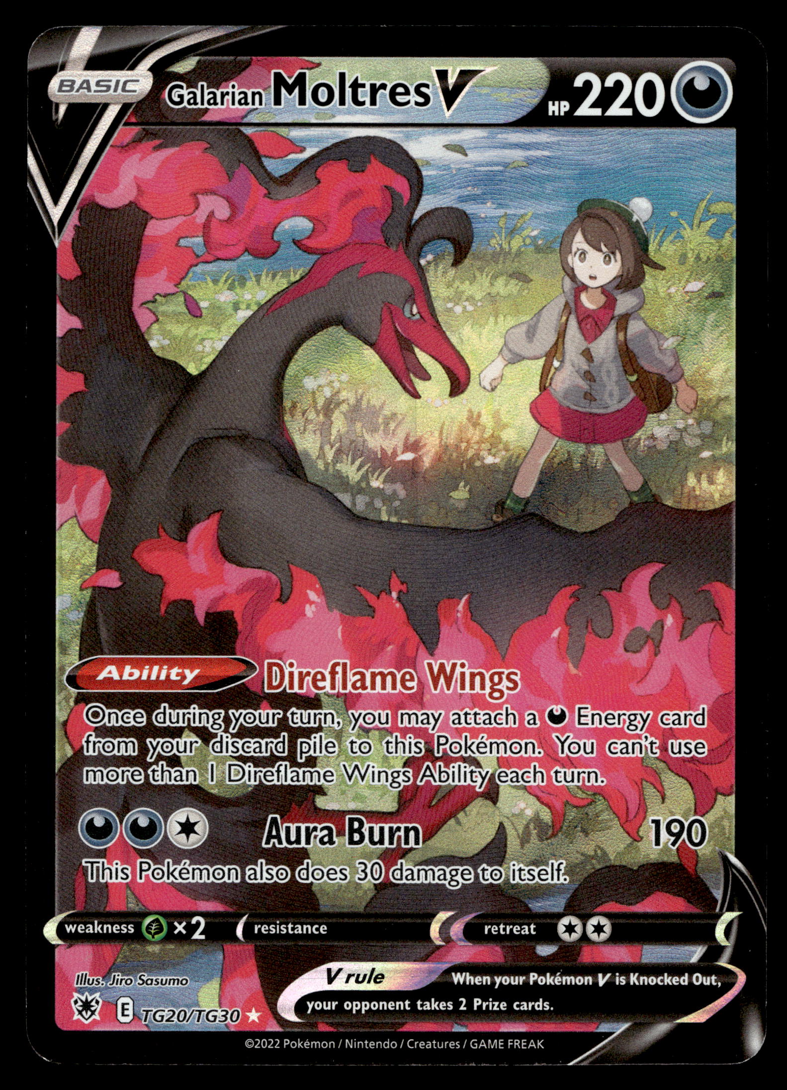 Pokemon Scarlet and Violet Galarian Moltres