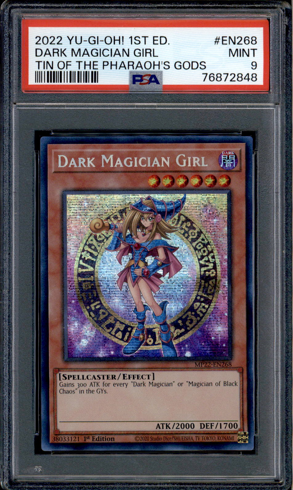 Outlet Yu-Gi-Oh Special Edition Dark Magician Girl PSA 9