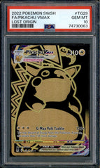 Pikachu Vmax (Full Art) - PSA 9 - Lost Origin – Game Grove