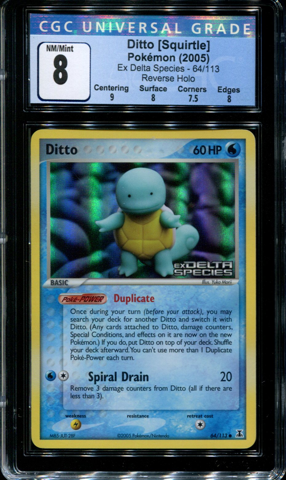 Pokemon - Ditto (64) - EX Delta Species