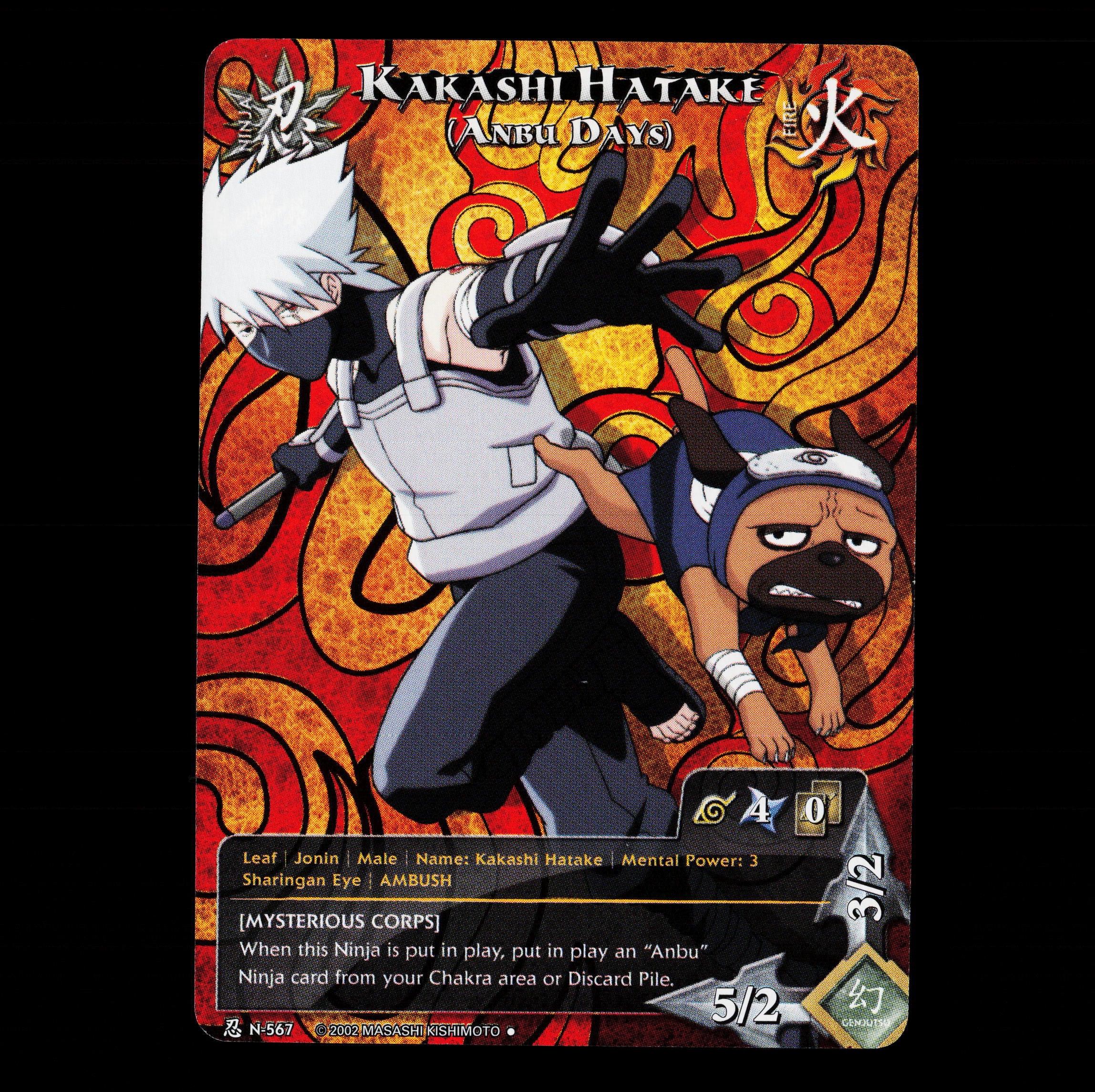 Naruto Photo card Hatake Kakashi Promo A