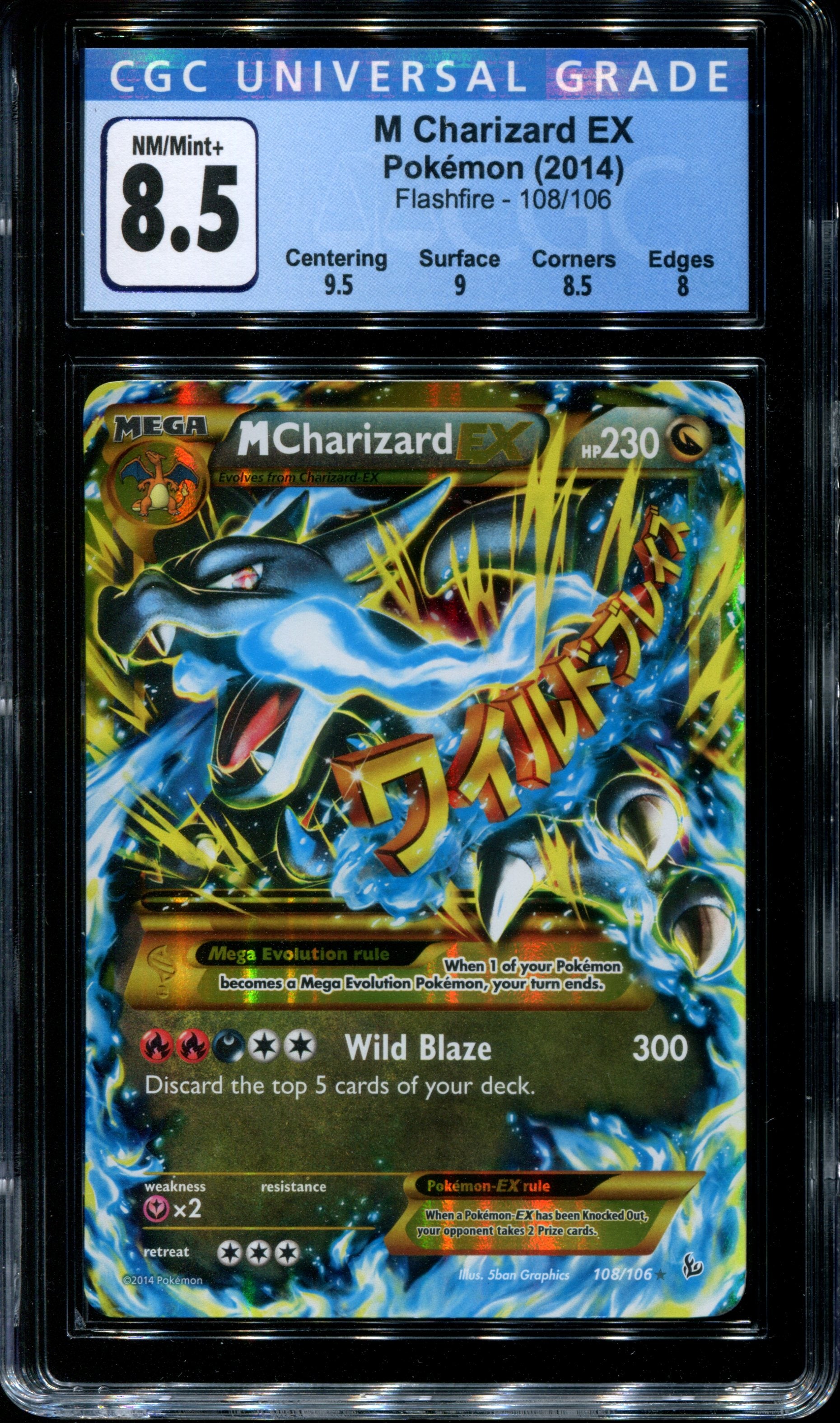 M Charizard EX (Y) - XY - Flashfire - Pokemon