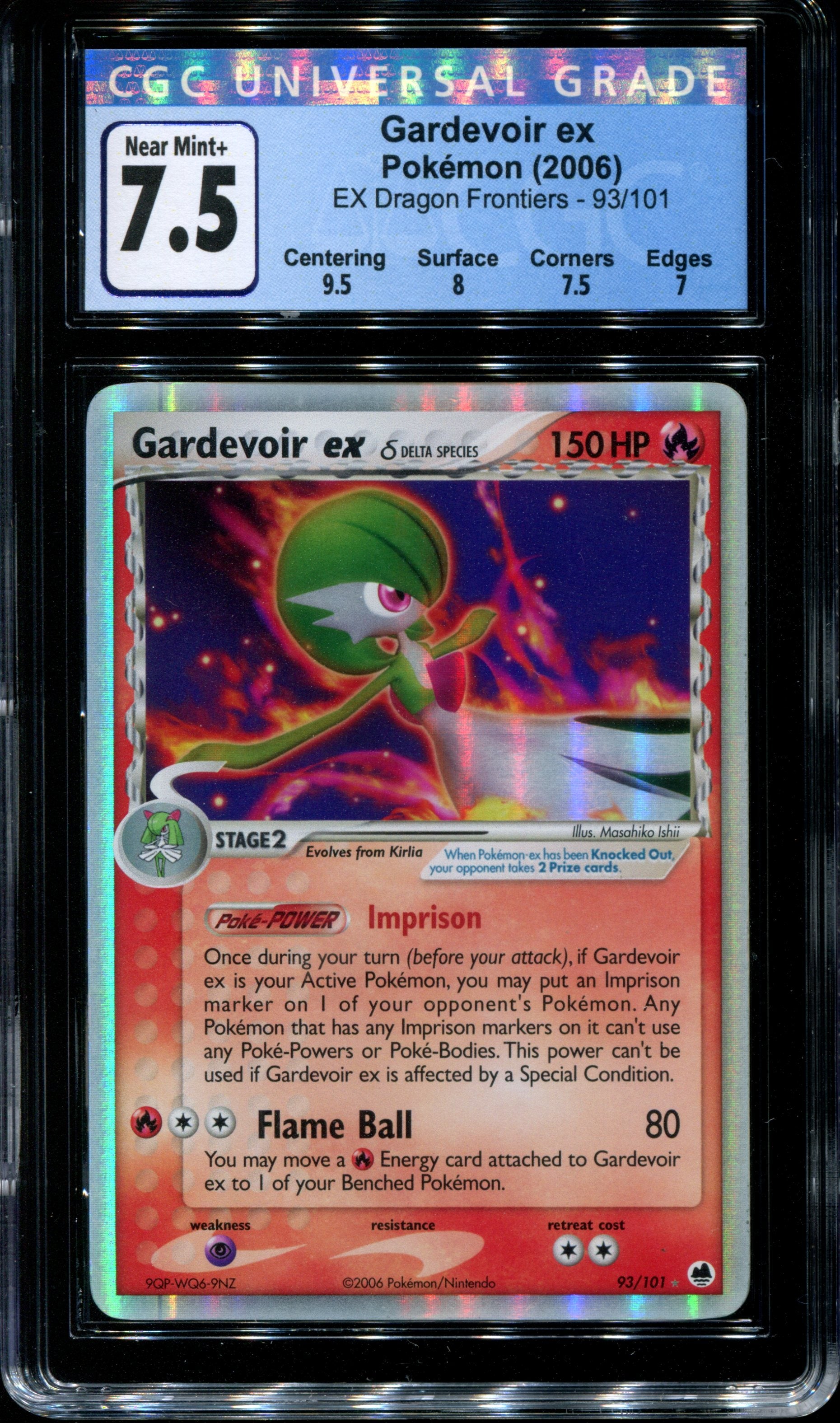  Pokemon - Gardevoir ex 93/101 - (Delta Species