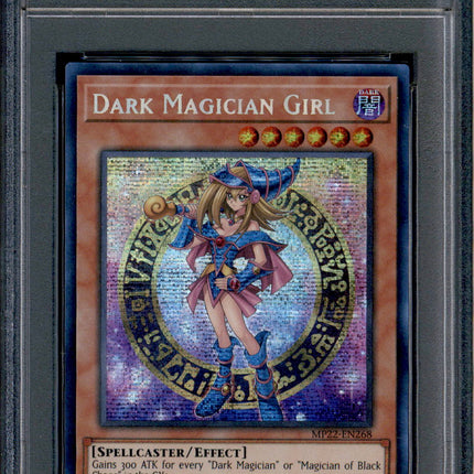 Dark Magician Girl - MP22-EN268 - PSA 9 - 1st Secret - Tin Promo - Pokemon - 72833