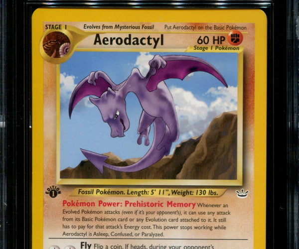 Aerodactyl - 1/62 - CGC 7.5 - Unlimited - Fossil - 36312 – Squeaks