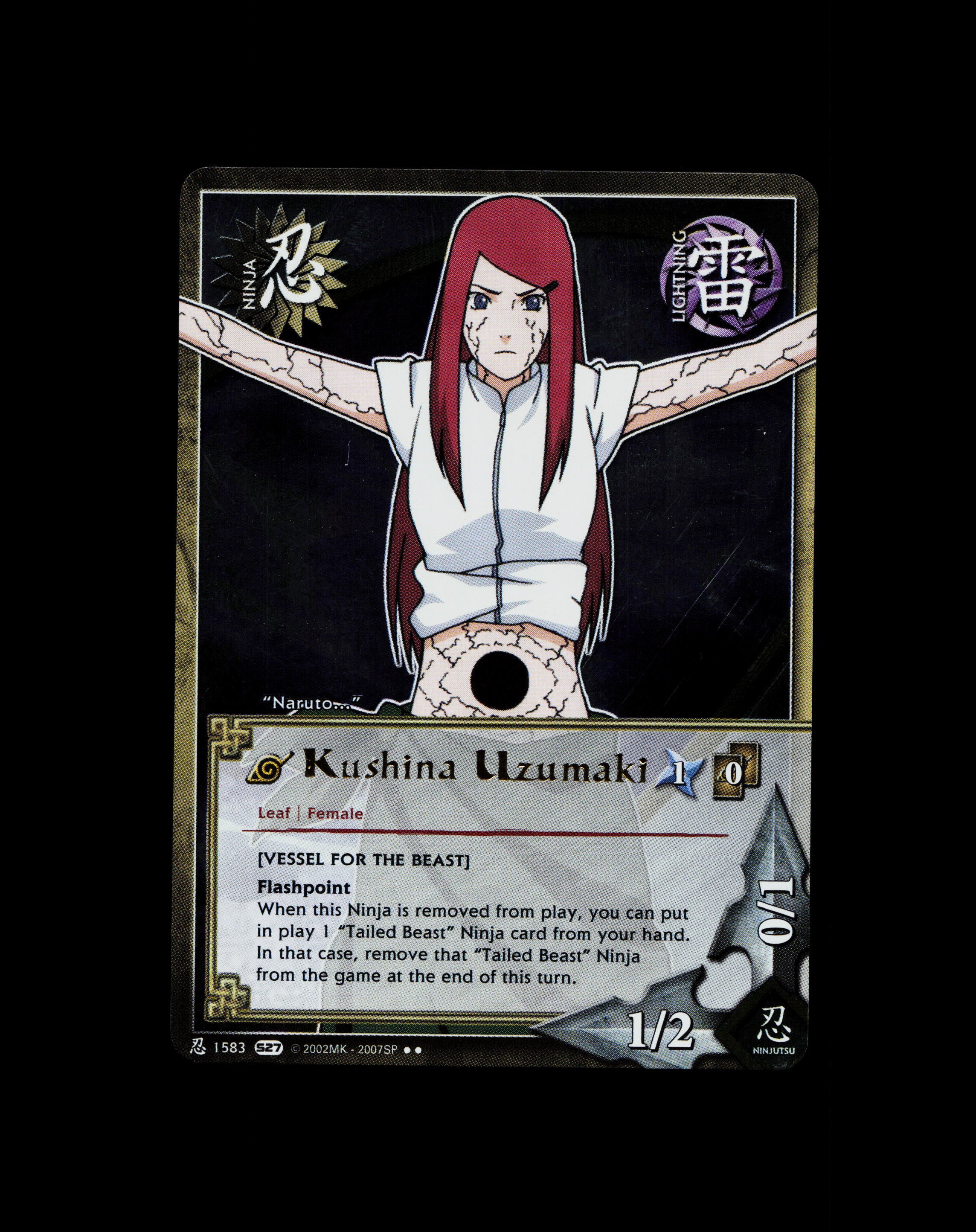 Kushina Uzumaki - 1583 - NM - Foil - S27 - Naruto CCG - E1-149 – Squeaks  Game World