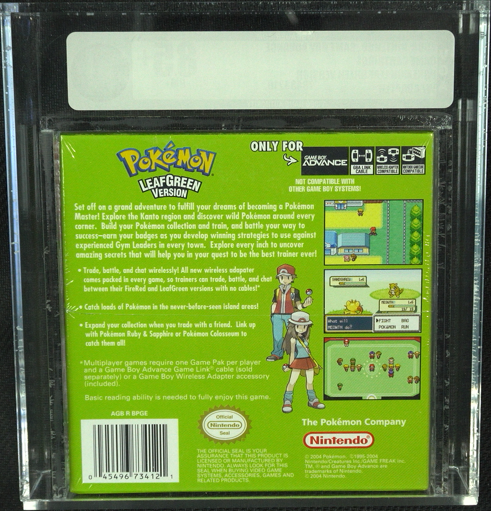 Pokemon Emerald - Gameboy Advance - VGA 80+ - NM - Brand New