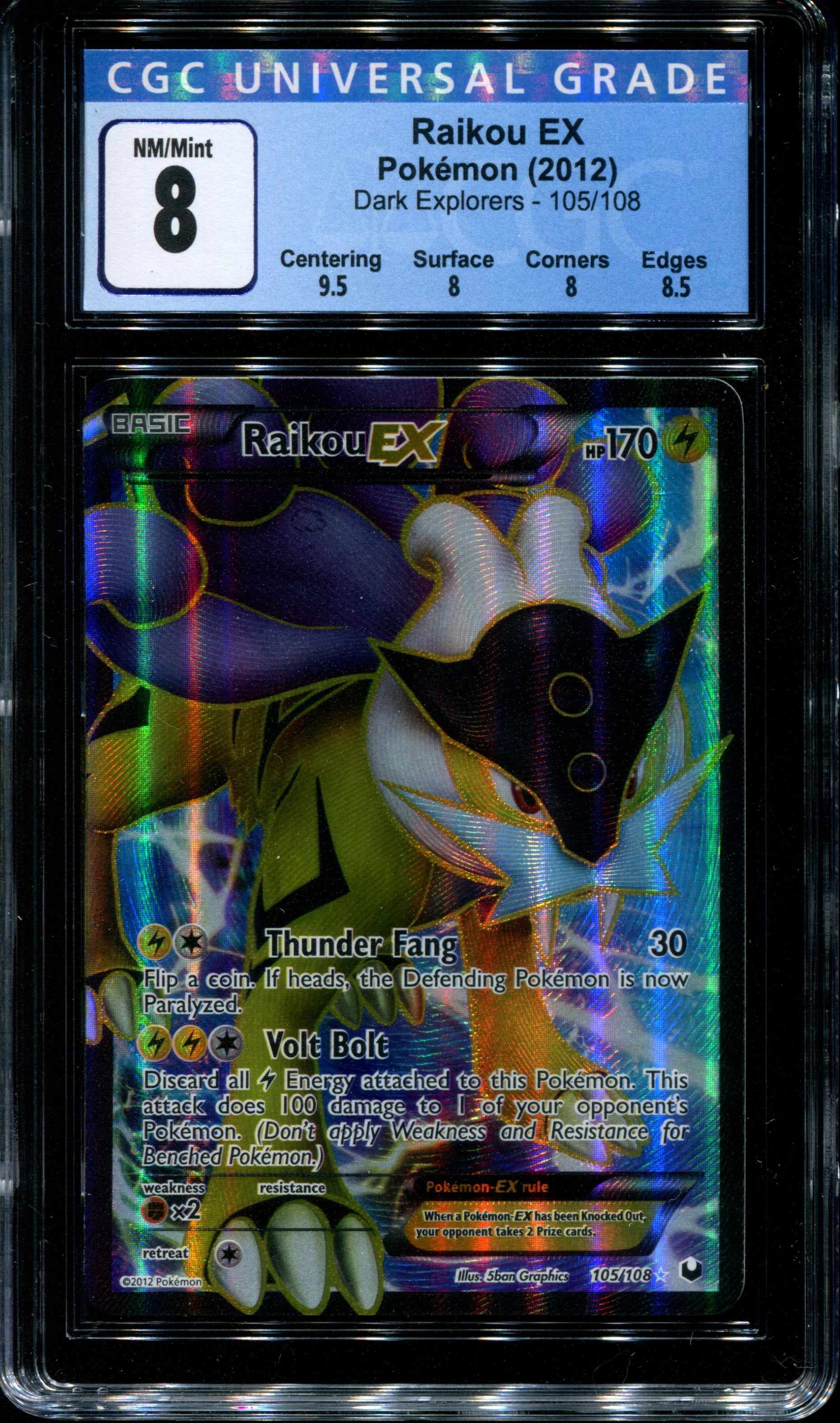 Raikou-EX (105/108), Busca de Cards