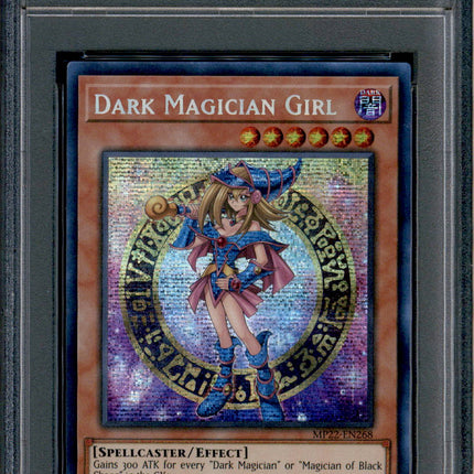 Dark Magician Girl - MP22-EN268 - PSA 10 - 1st Secret - Tin Promo - Pokemon - 72859