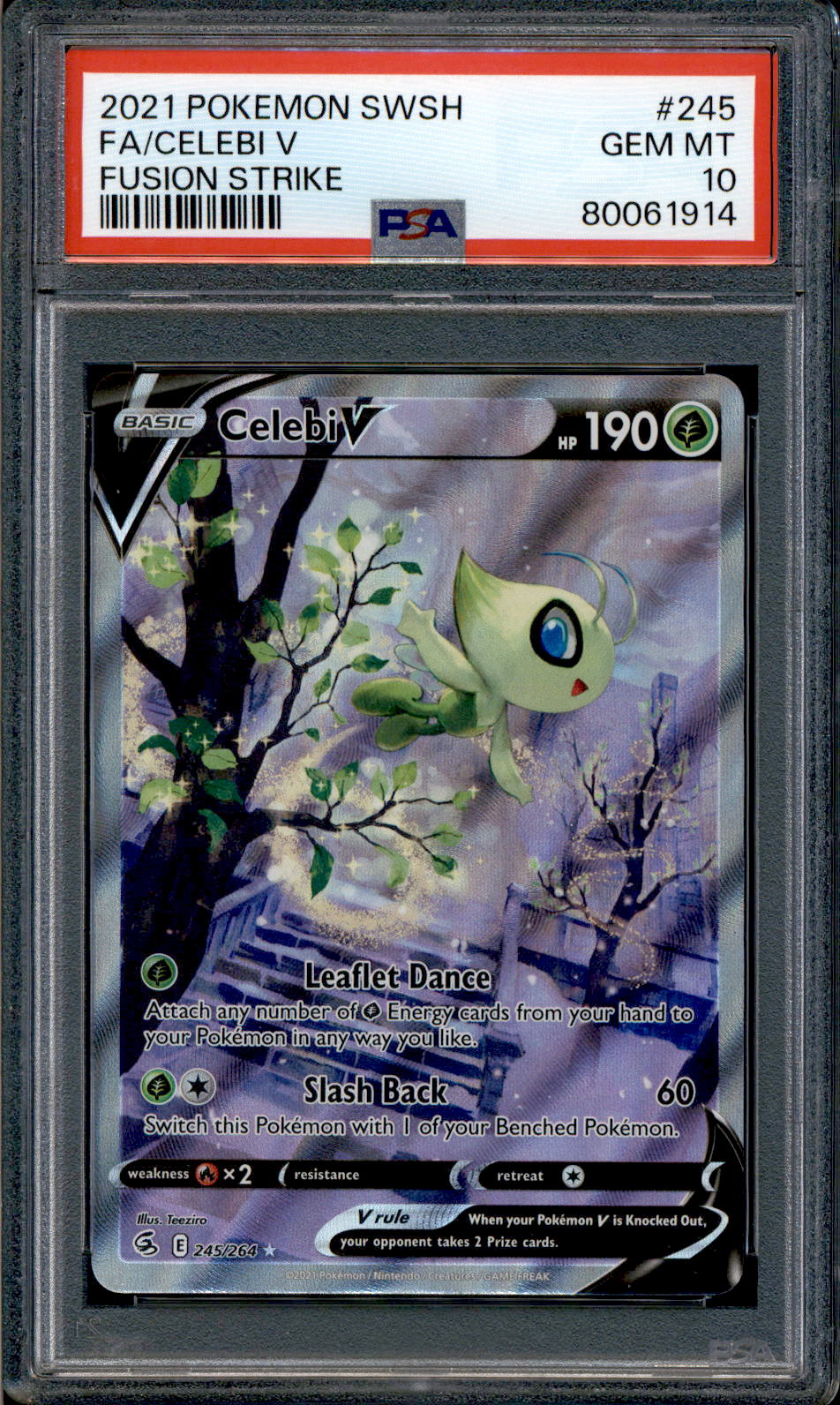 Pokemon! order Celebi V Alt Art