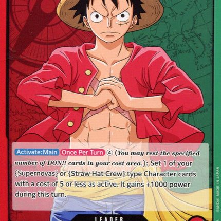 Monkey D. Luffy - OP01-03 - Leader - English - One Piece TCG OP-01