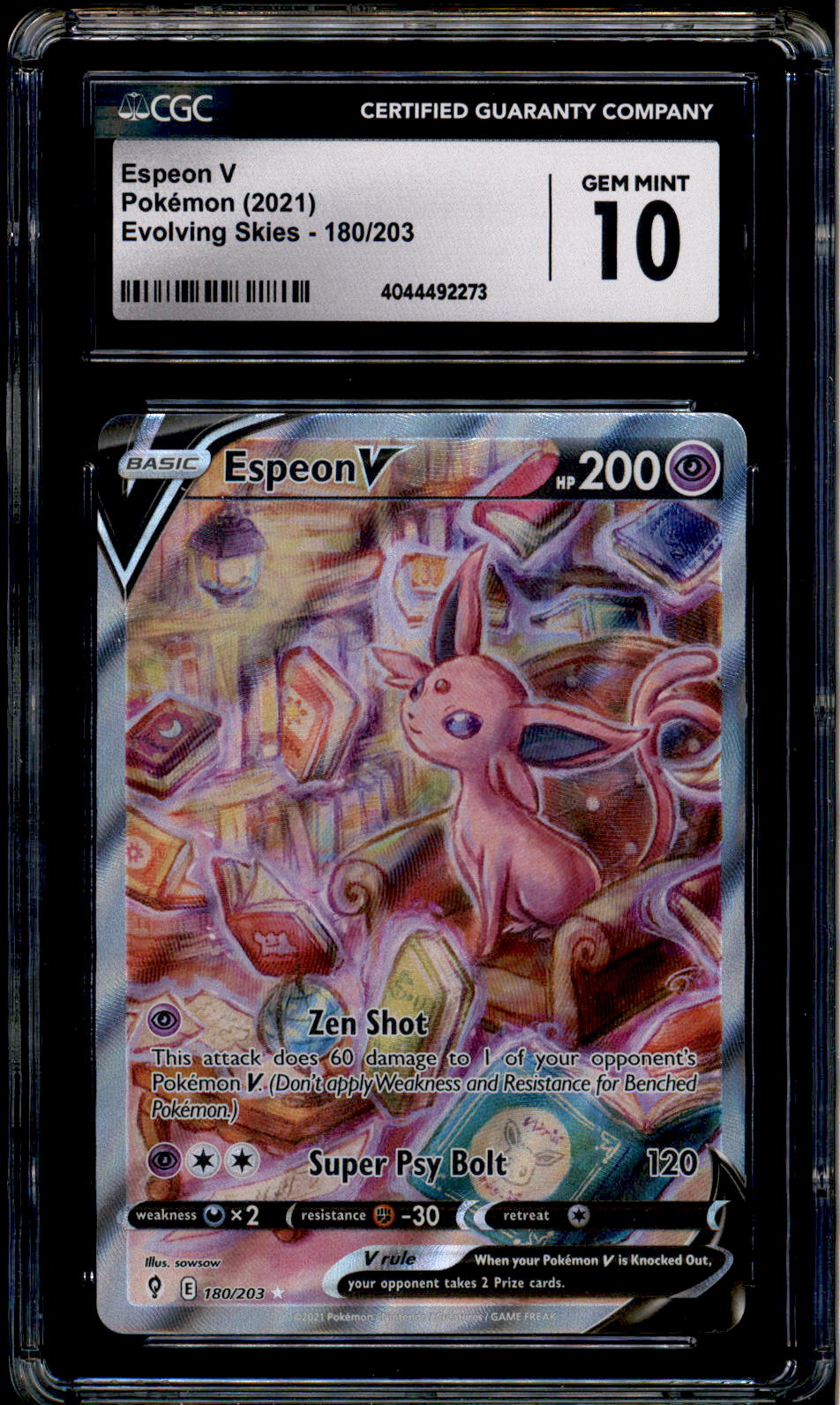 Espeon-V (180/203), Busca de Cards