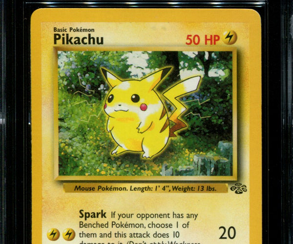  Pokemon Card - Pikachu 60/64 - Jungle - PSA 9 Mint : Toys &  Games