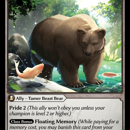 Ordinary Bear - FTC EN-040 - x1 - C - NM - Foil - Grand Archive TCG