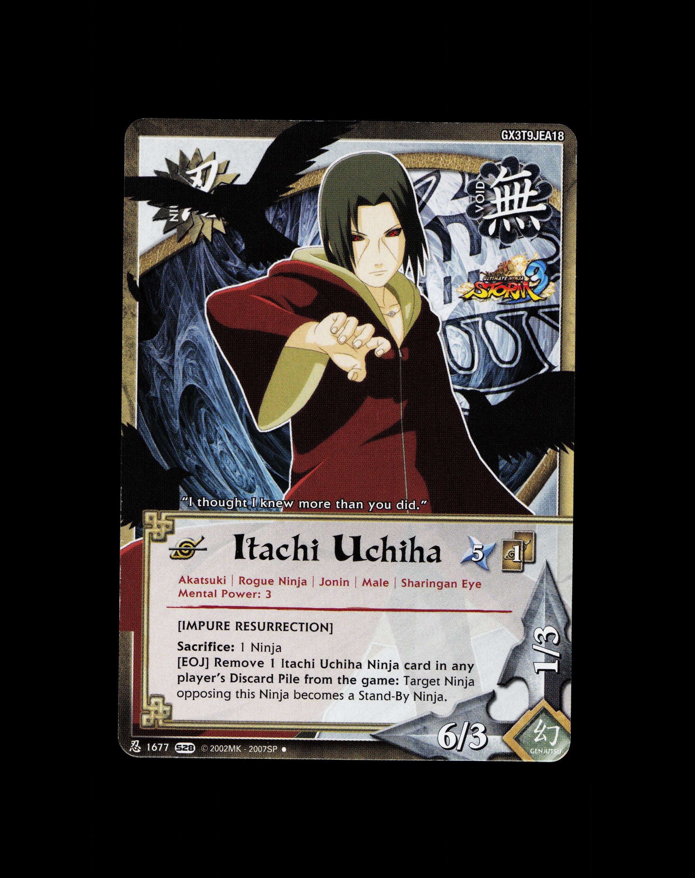 itachi uchiha resurrected