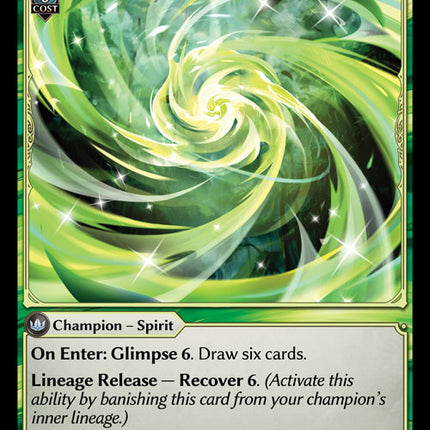 Spirit of Serene Wind - FTC EN-003 - x1 - UR - NM - Foil - Grand Archive TCG