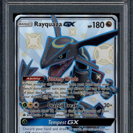 Rayquaza GX - 177a/168 - PSA 10 - Shiny GX - Hidden Fates - Pokemon - 61938