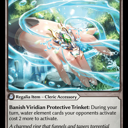 Viridian Protective Trinket - FTC EN-010 - x1 - UC - NM - Foil - Grand Archive TCG