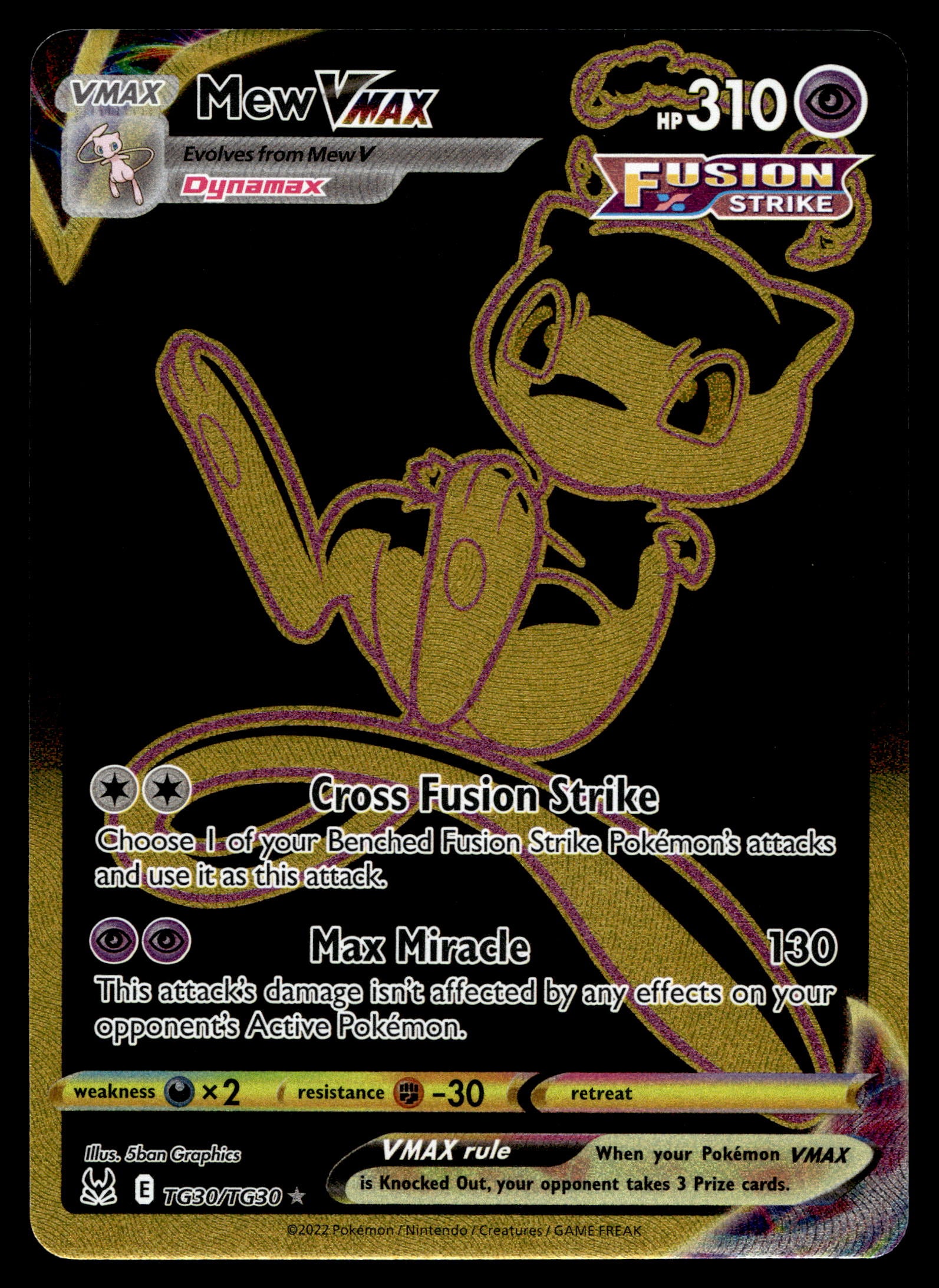 Mew Vmax - TG30/TG30 - PSA 10 - Secret Rare - Lost Origin - Pokemon - –  Squeaks Game World